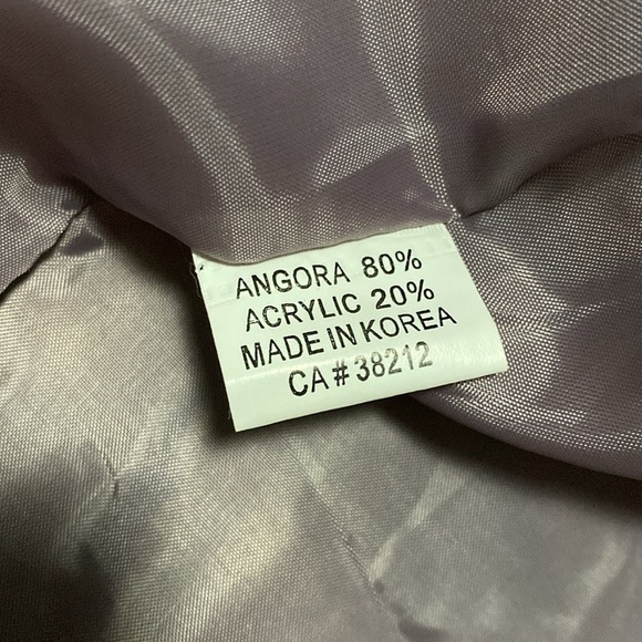 Vintage D&D Collection Super Soft Fuzzy Angora Cardigan Long Haired Sweater M/L - Picture 9 of 10